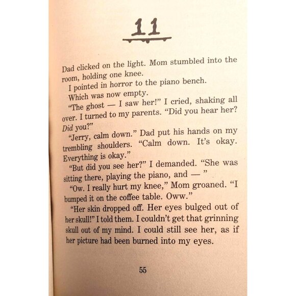 R.L. Stine Goosebumps Book "Piano Lessons Can Be Murder" #13 Paperback Book - Picture 10 of 11